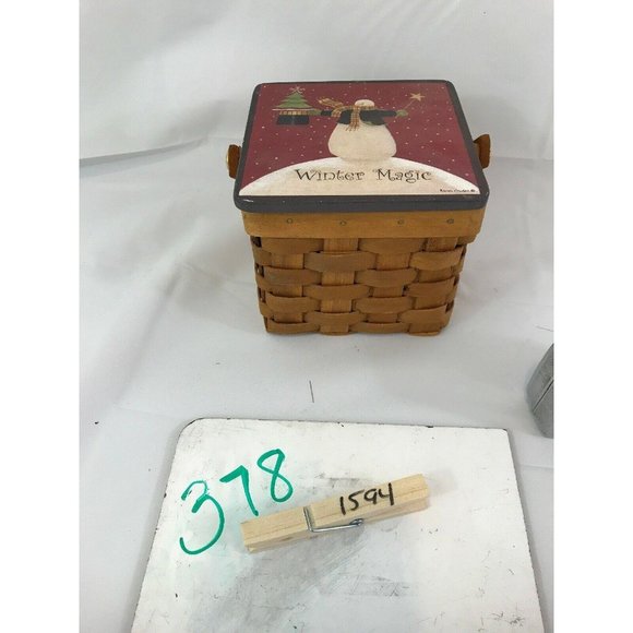 3 pc Snowman themed gift set Ornament Tea Light - Picture 6 of 6